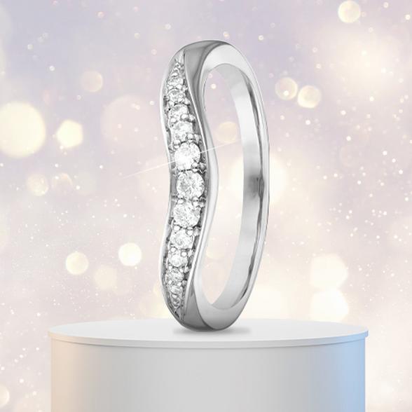 H samuel platinum store wedding ring